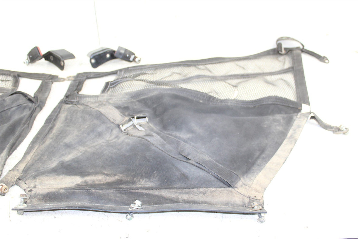 2019 John Deere Gator HPX 815E Soft Doors Netting w/ Buckle Latches XUV