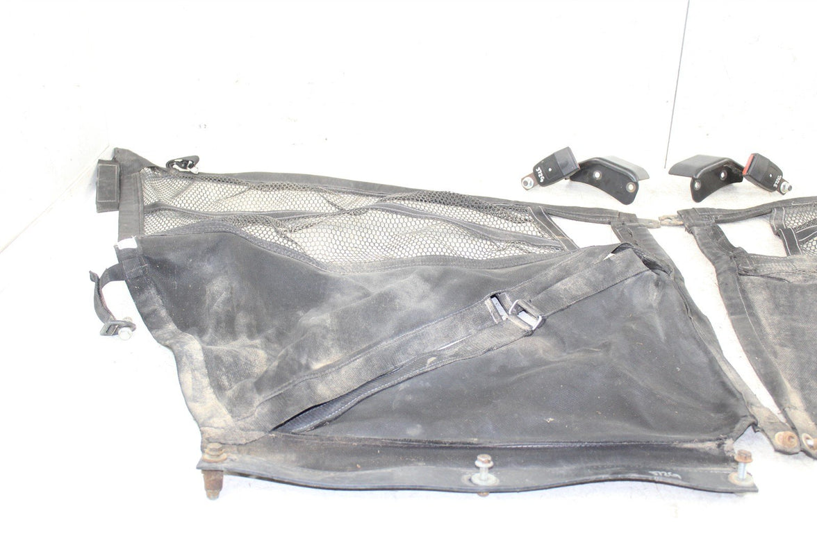 2019 John Deere Gator HPX 815E Soft Doors Netting w/ Buckle Latches XUV