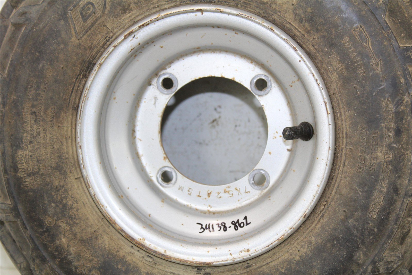 2006 Polaris Predator 50 Front Wheel Set Rims