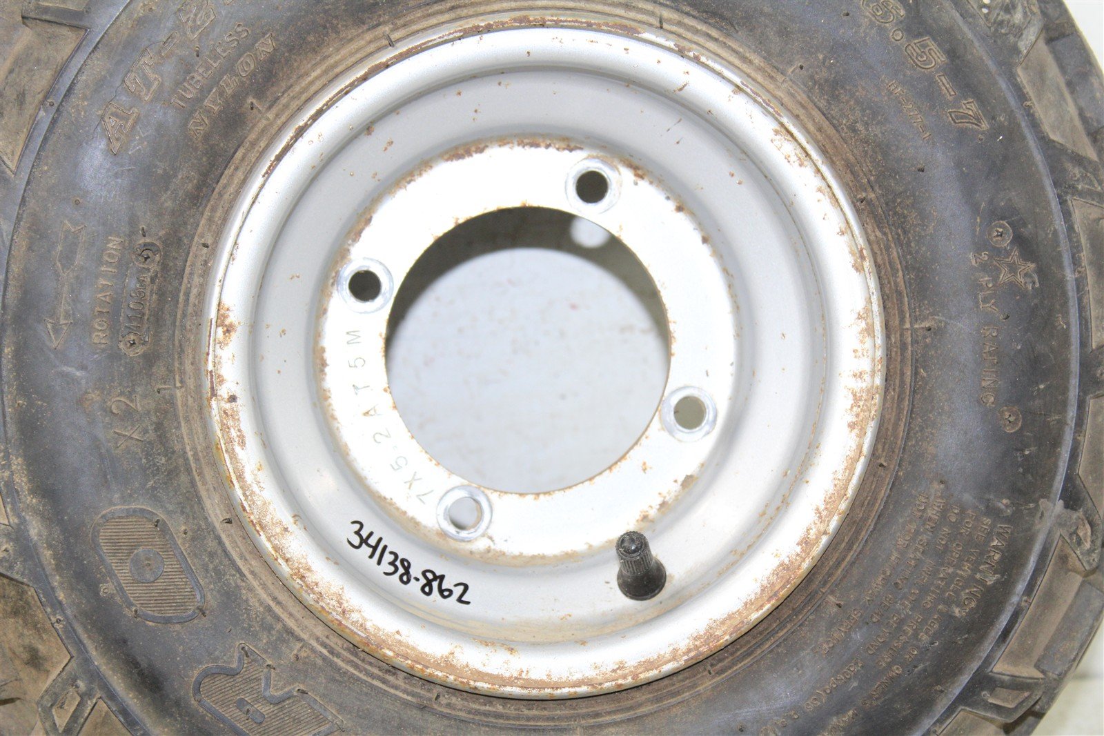 2006 Polaris Predator 50 Front Wheel Set Rims