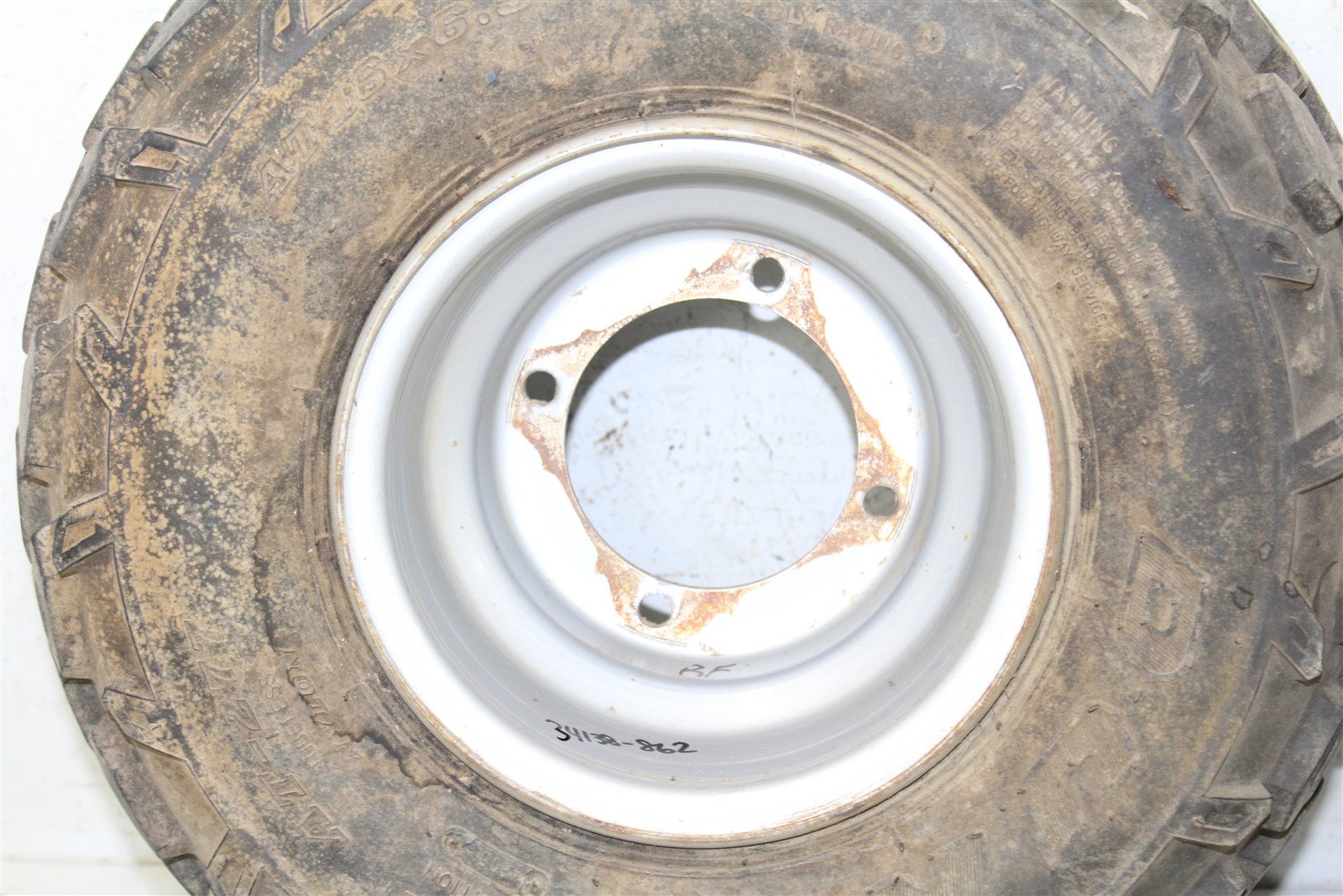 2006 Polaris Predator 50 Front Wheel Set Rims