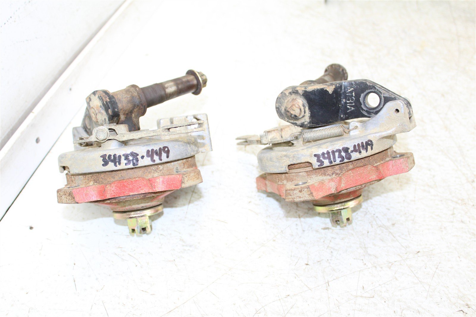 2006 Polaris Predator 50 Front Brake Drums Spindles Hubs Left Right