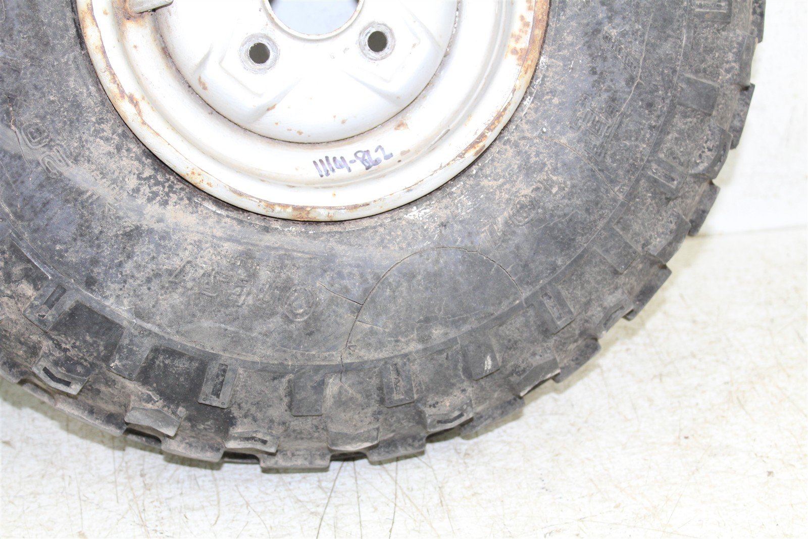 1985 Honda Fourtrax TRX 125 Front Wheel Set Rims