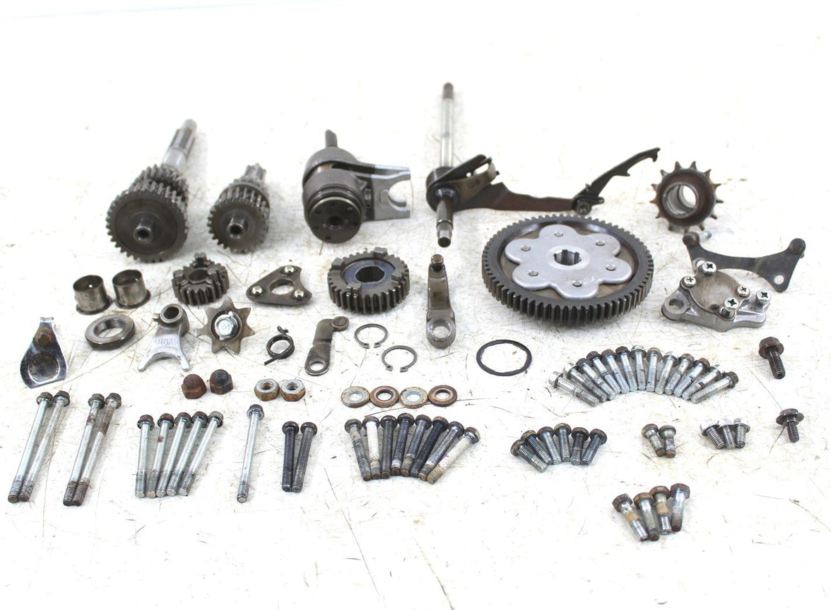 1985 Honda Fourtrax TRX 125 Transmission Gears Shift Shaft Forks Drum
