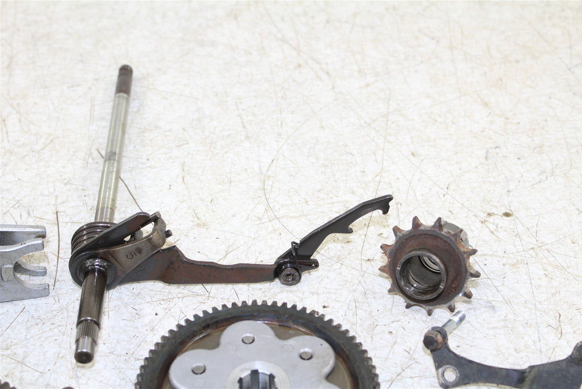 1985 Honda Fourtrax TRX 125 Transmission Gears Shift Shaft Forks Drum