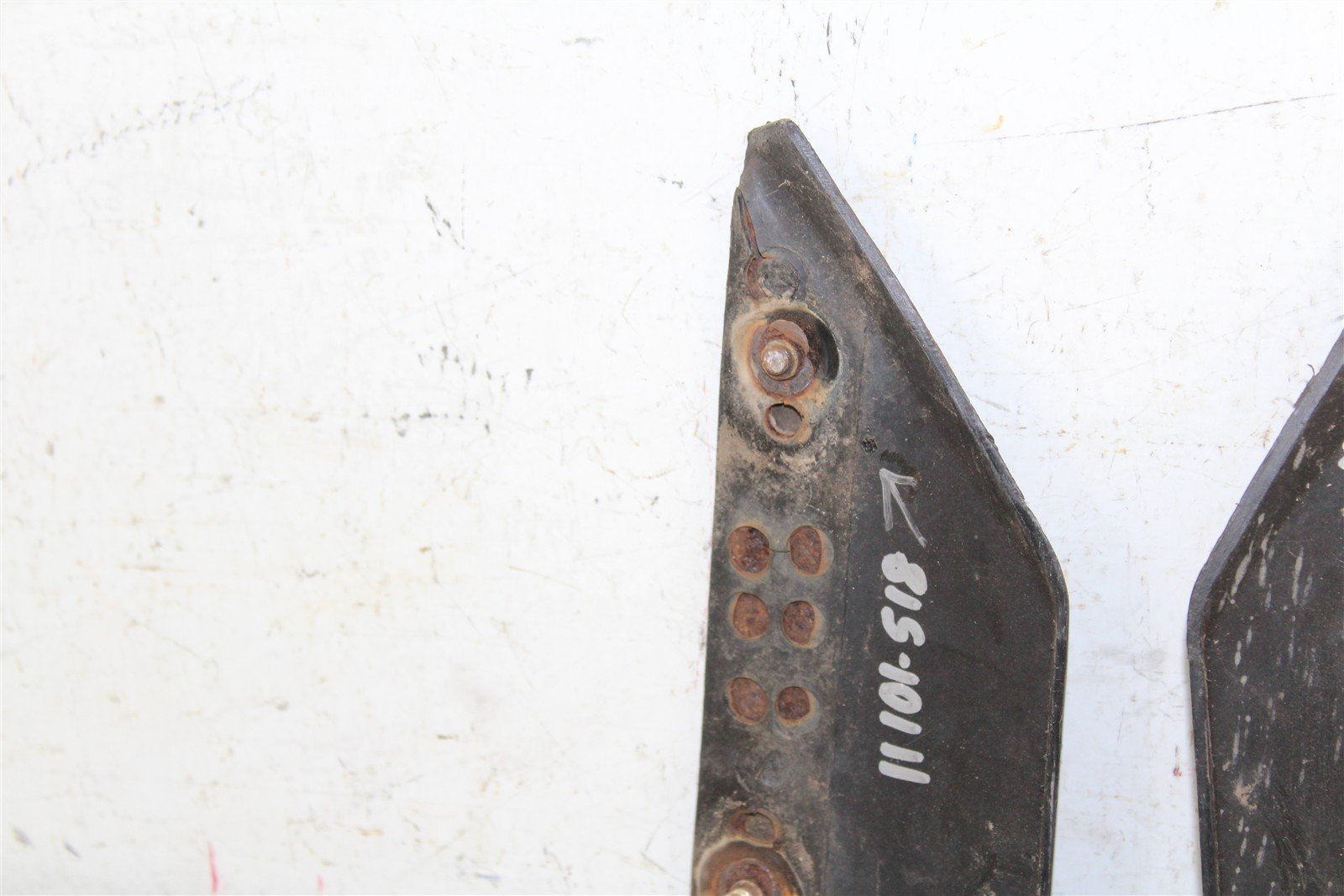 1985 Honda Fourtrax TRX 125 Rear Mud Flaps Shield