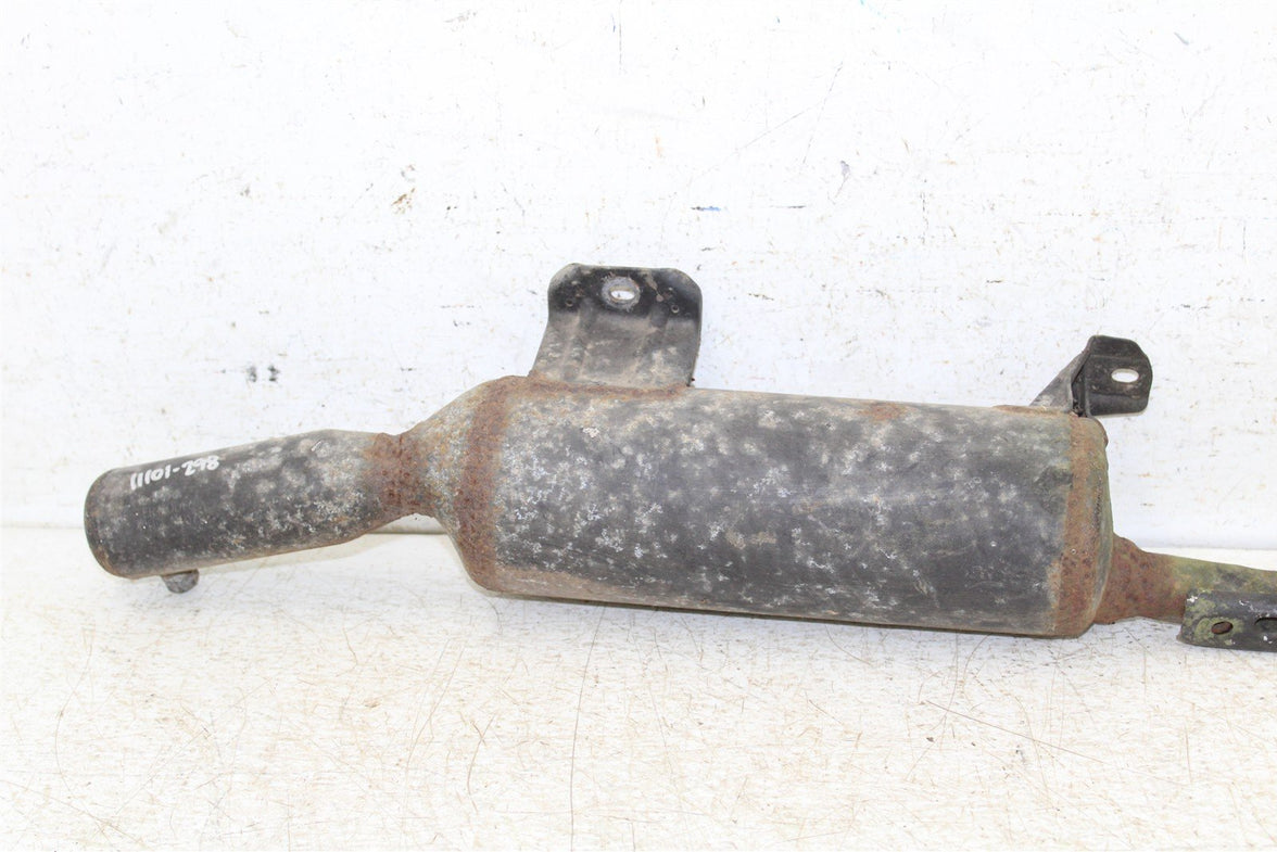 1985 Honda Fourtrax TRX 125 Exhaust Head Pipe Silencer Muffler
