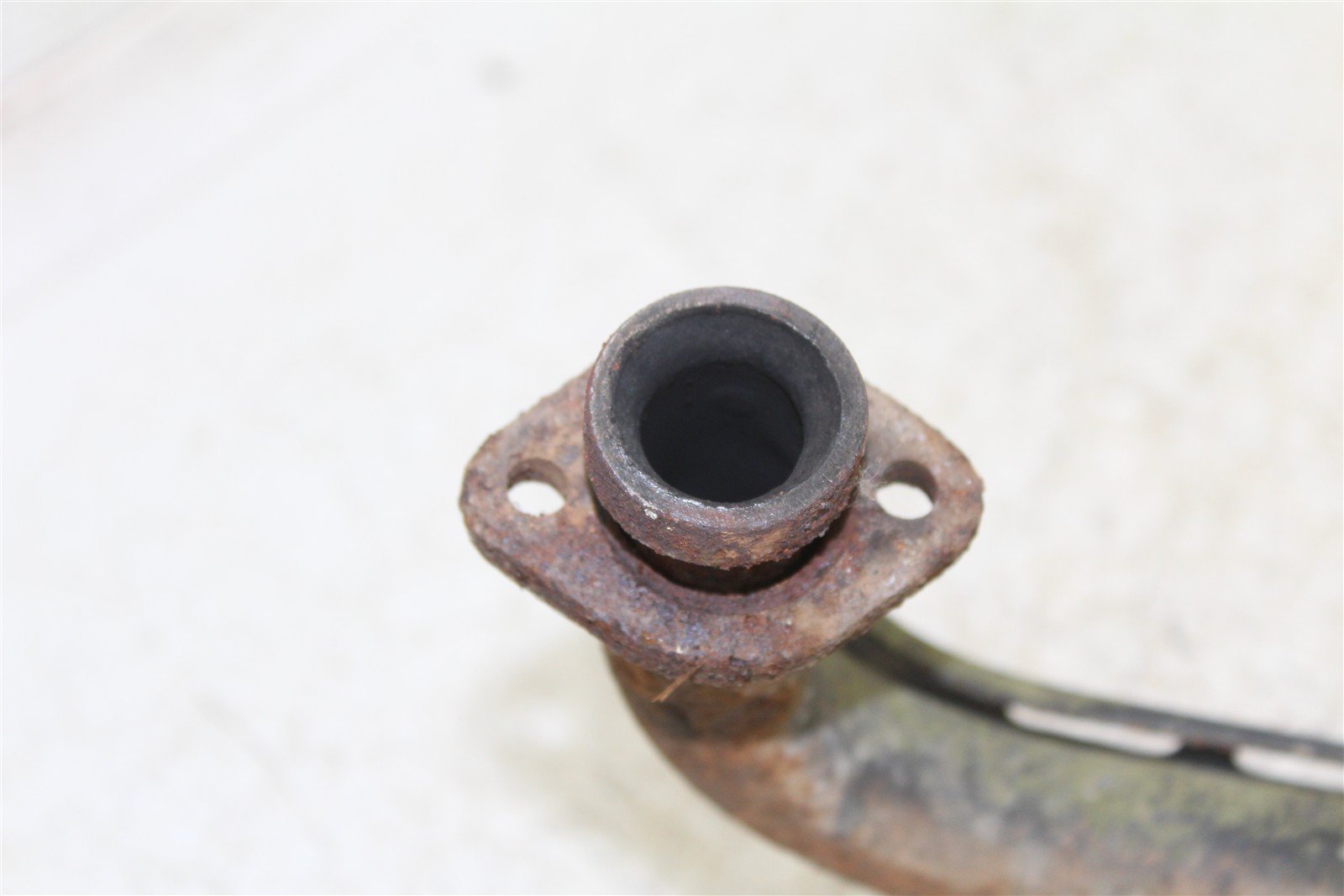 1985 Honda Fourtrax TRX 125 Exhaust Head Pipe Silencer Muffler