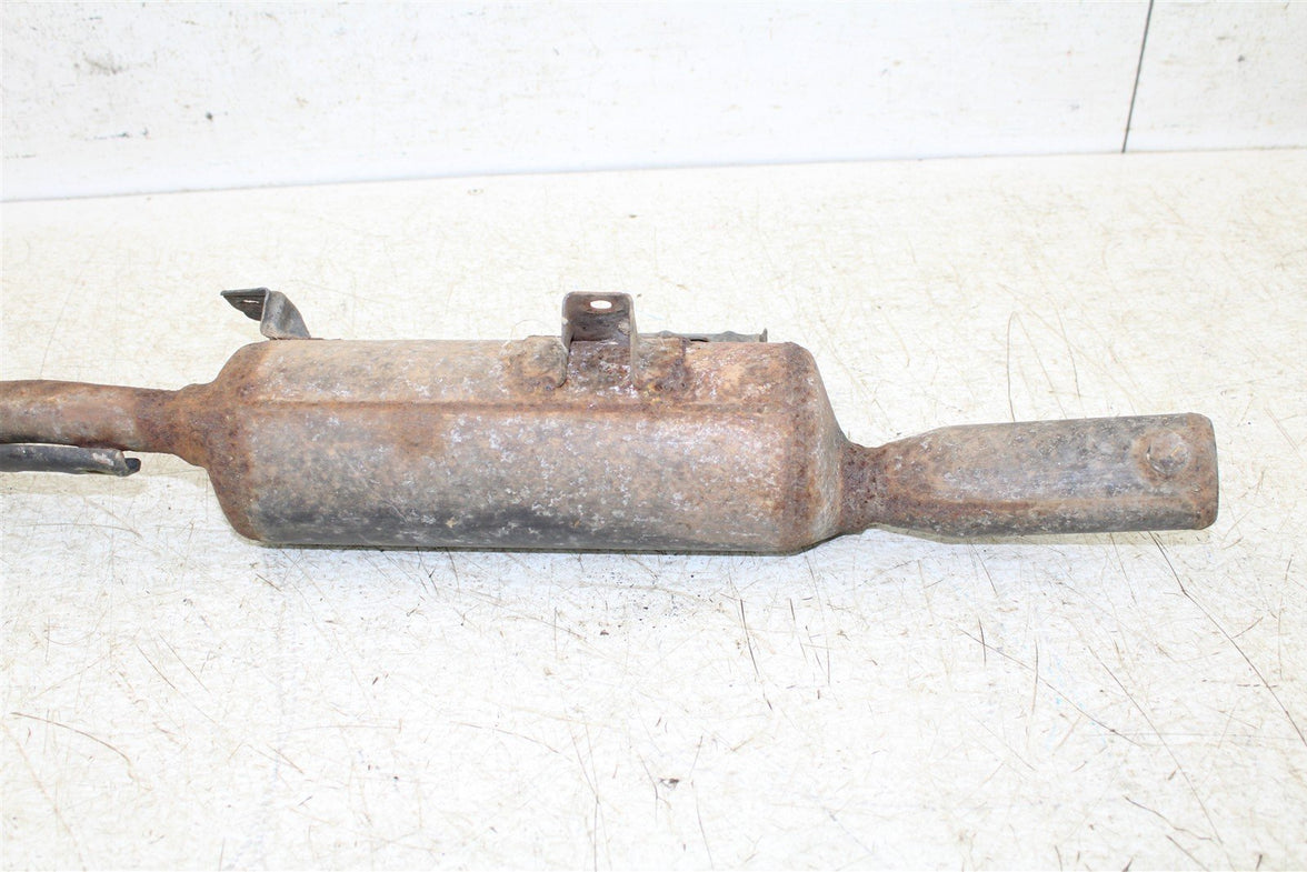 1985 Honda Fourtrax TRX 125 Exhaust Head Pipe Silencer Muffler