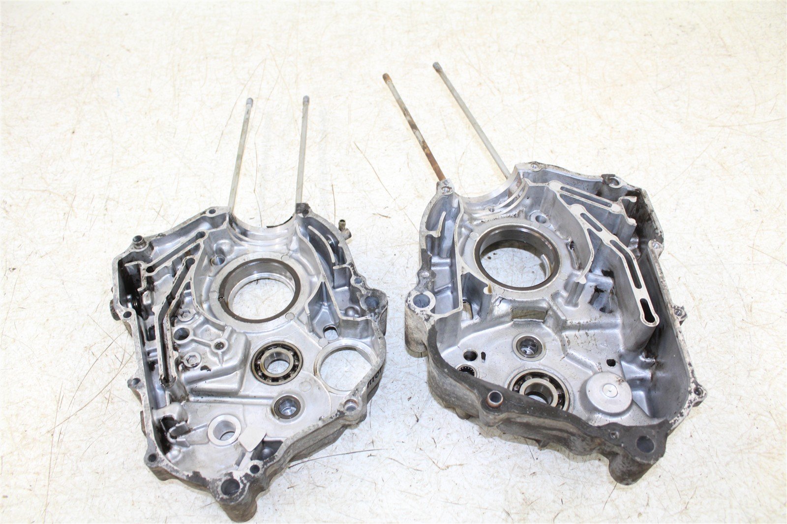 1985 Honda Fourtrax TRX 125 Engine Cases Crankcase Left Right