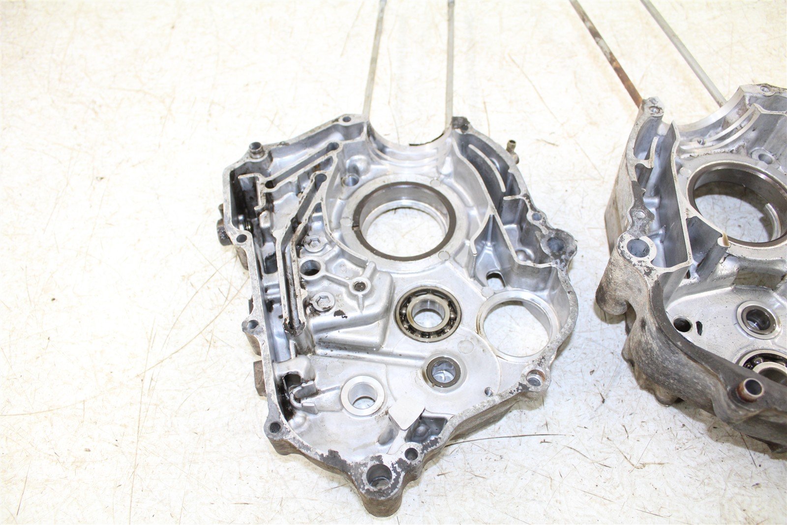 1985 Honda Fourtrax TRX 125 Engine Cases Crankcase Left Right