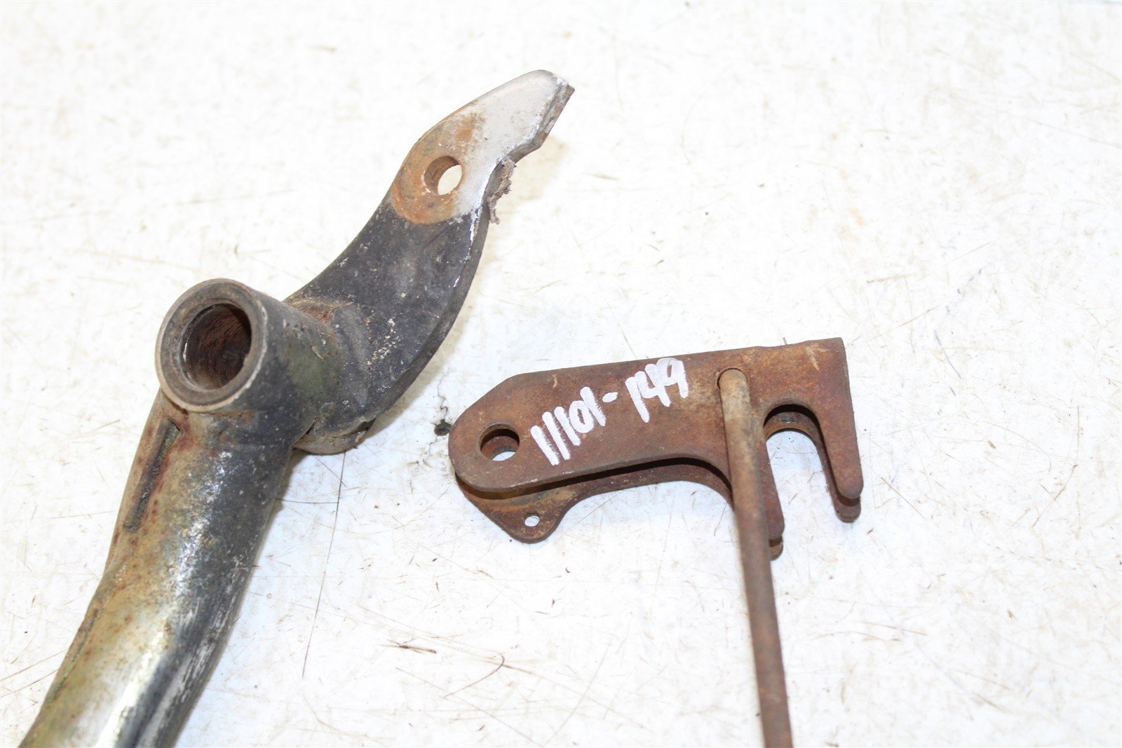 1985 Honda Fourtrax TRX 125 Rear Brake Pedal w/ Push Rod