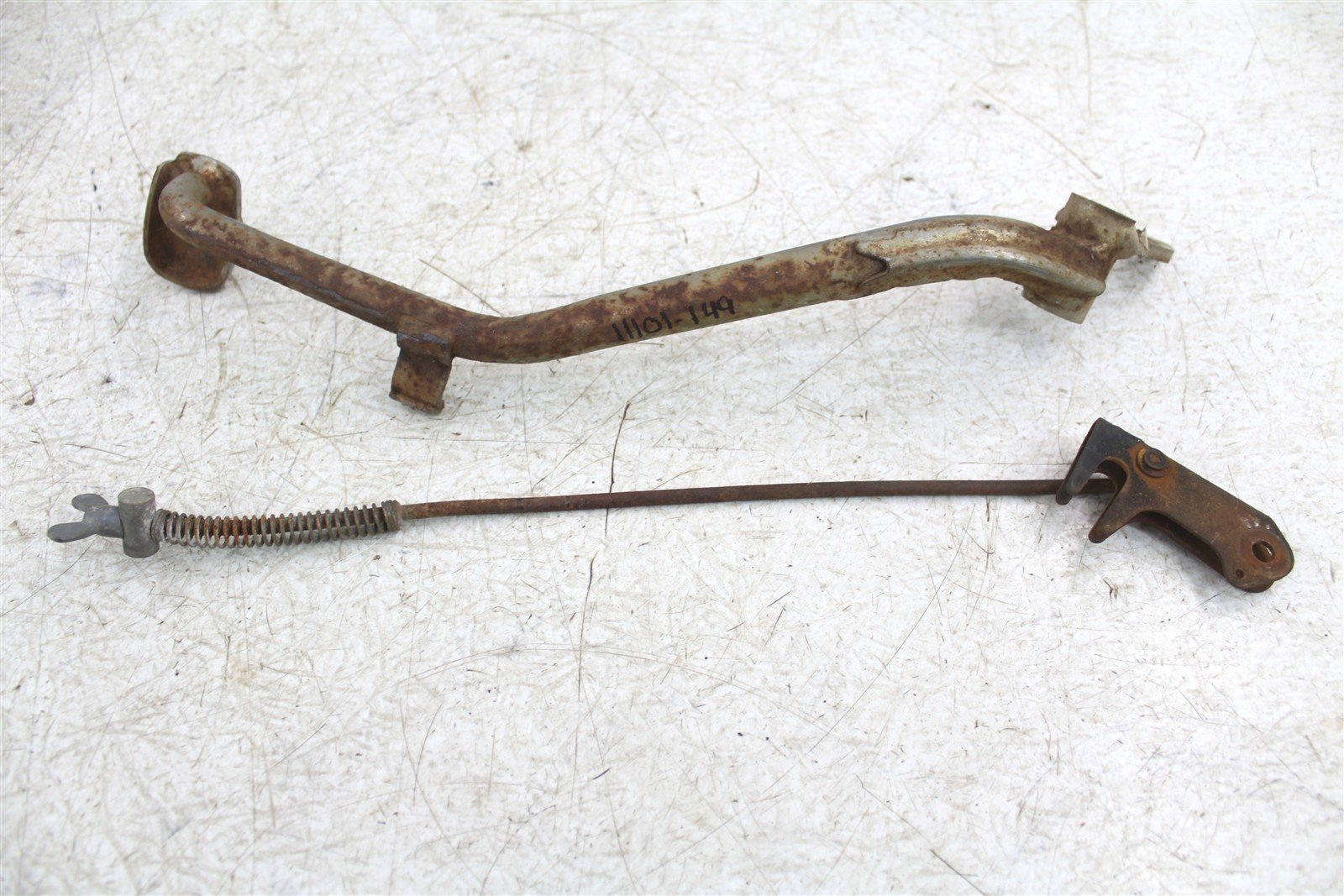1985 Honda Fourtrax TRX 125 Rear Brake Pedal w/ Push Rod
