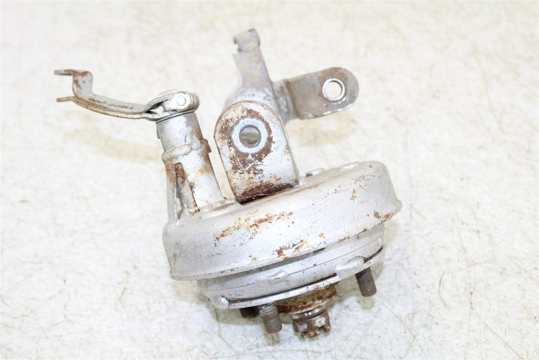 1985 Honda Fourtrax TRX 125 Front Right Brake Drum Backing Plate Panel Hub