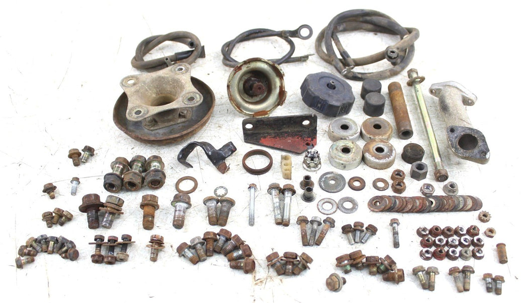 1985 Honda Fourtrax TRX 125 Chassis Bolt Kit Hardware Hose Wire Bracket Intake