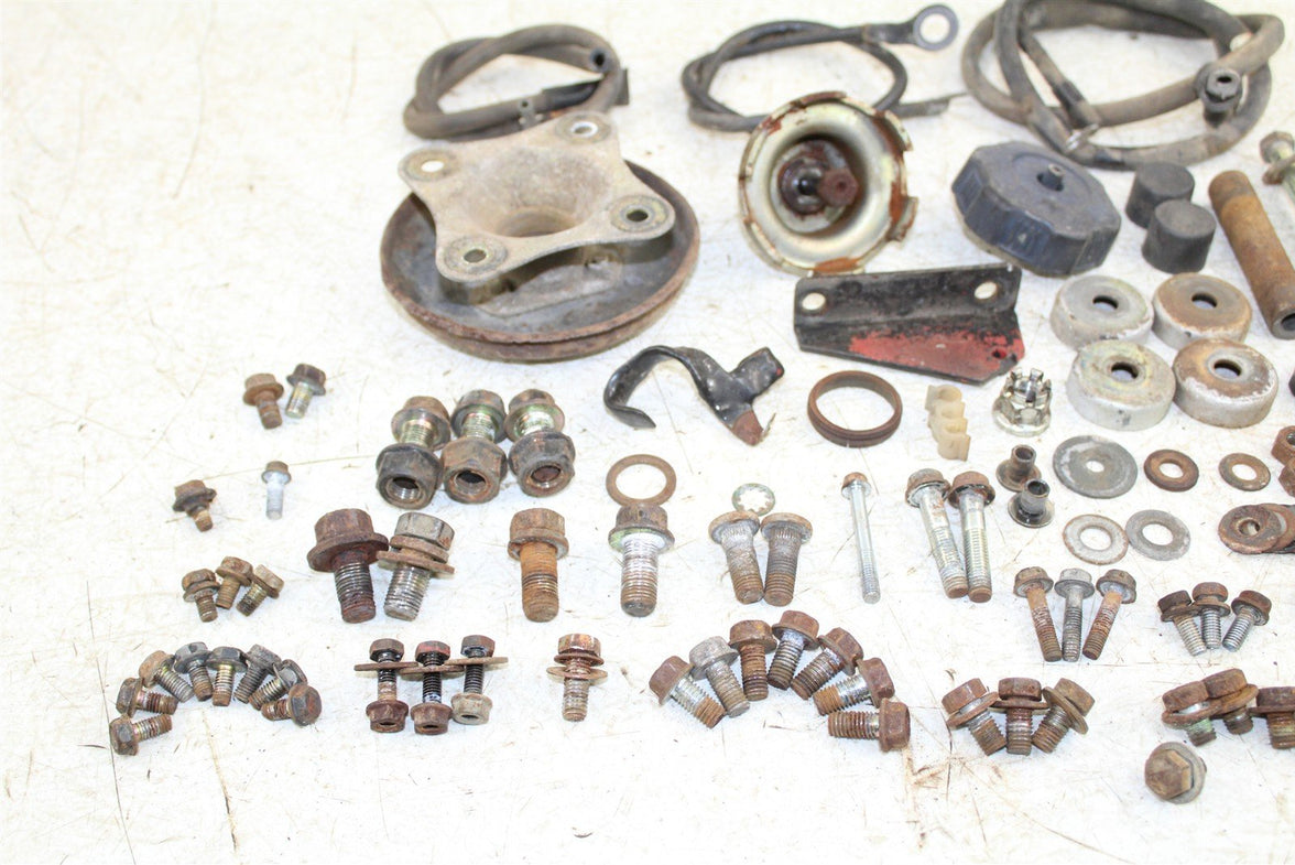 1985 Honda Fourtrax TRX 125 Chassis Bolt Kit Hardware Hose Wire Bracket Intake