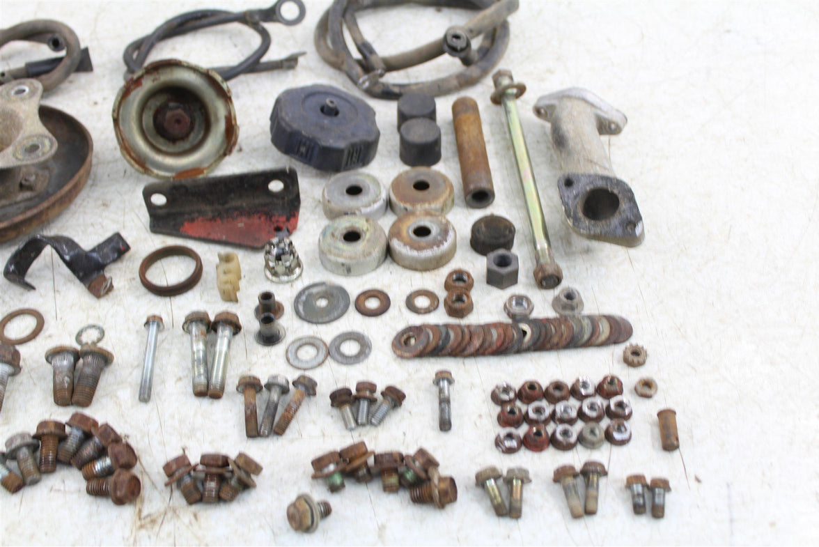1985 Honda Fourtrax TRX 125 Chassis Bolt Kit Hardware Hose Wire Bracket Intake