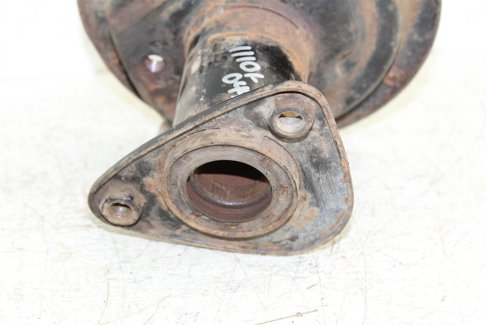 1985 Honda Fourtrax TRX 125 Rear Axle Carrier Housing Brake Backing Plate