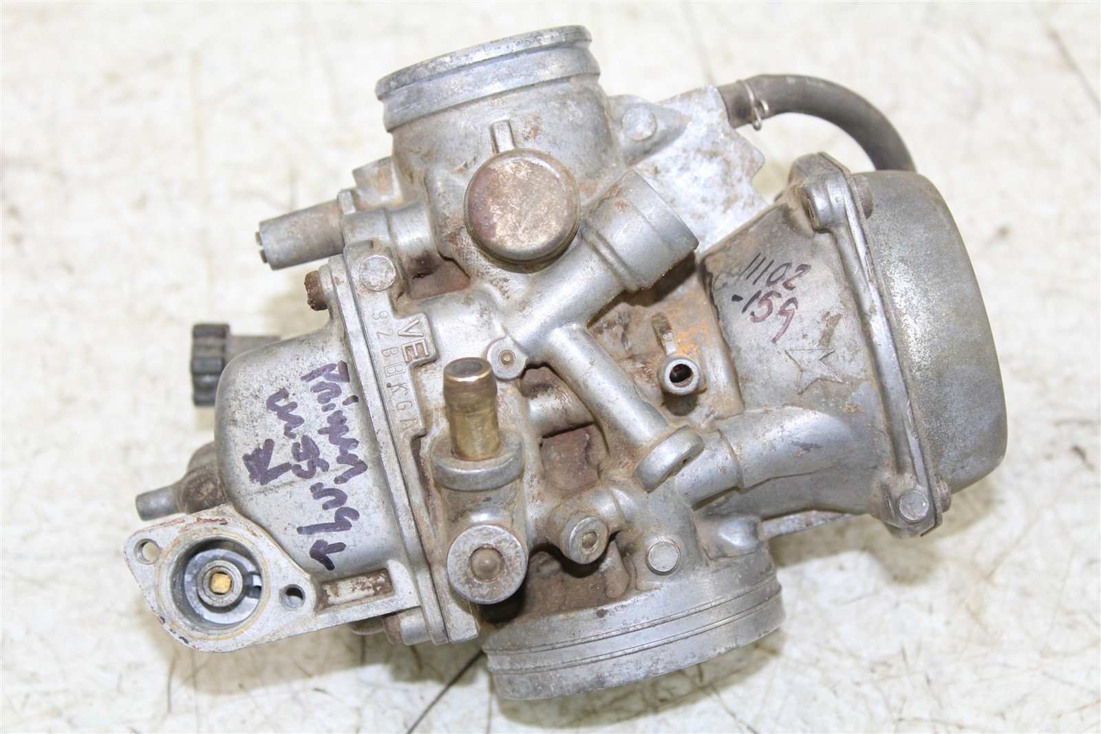 1997 Honda Foreman TRX 400 Keihin Carburetor Carb Fuel Intake 11102