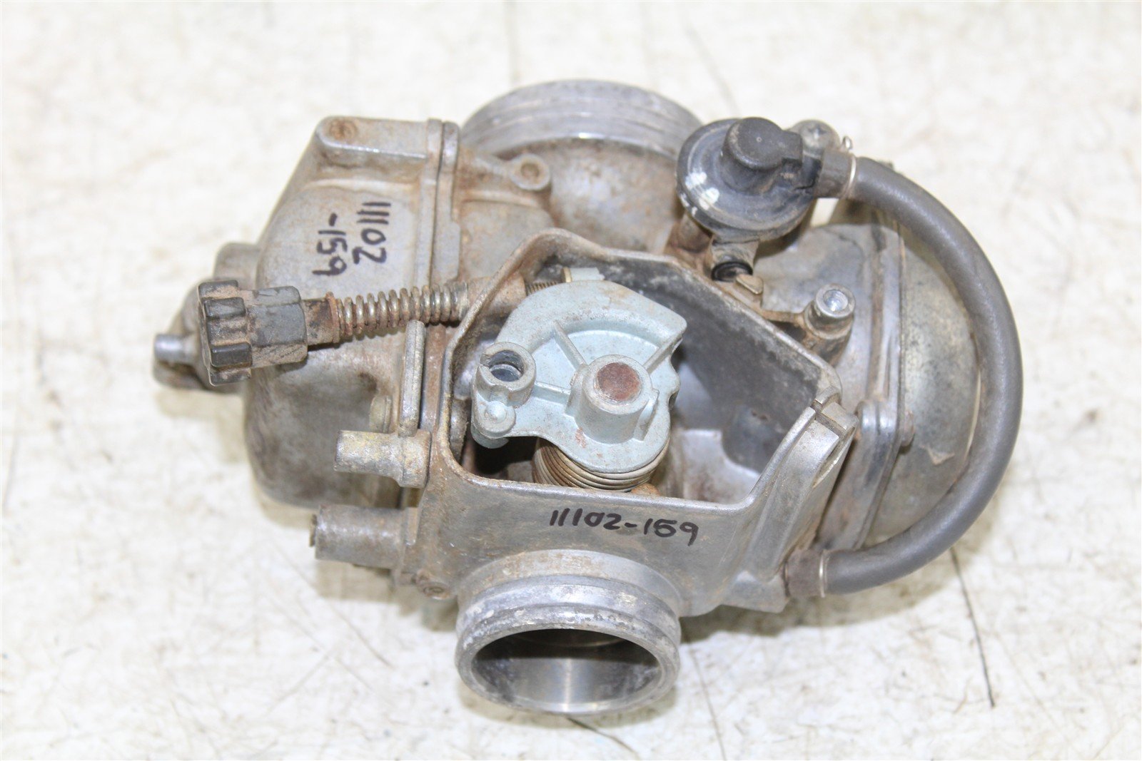 1997 Honda Foreman TRX 400 Keihin Carburetor Carb Fuel Intake 11102