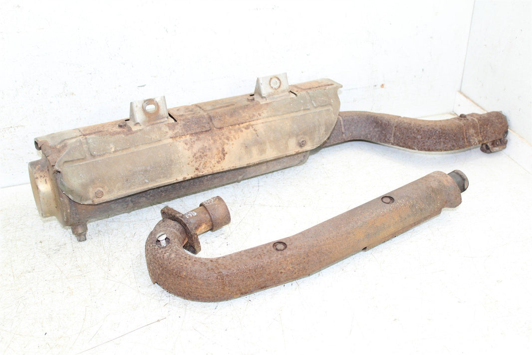 1997 Honda Foreman TRX 400 Exhaust Head Pipe Silencer Muffler 11102