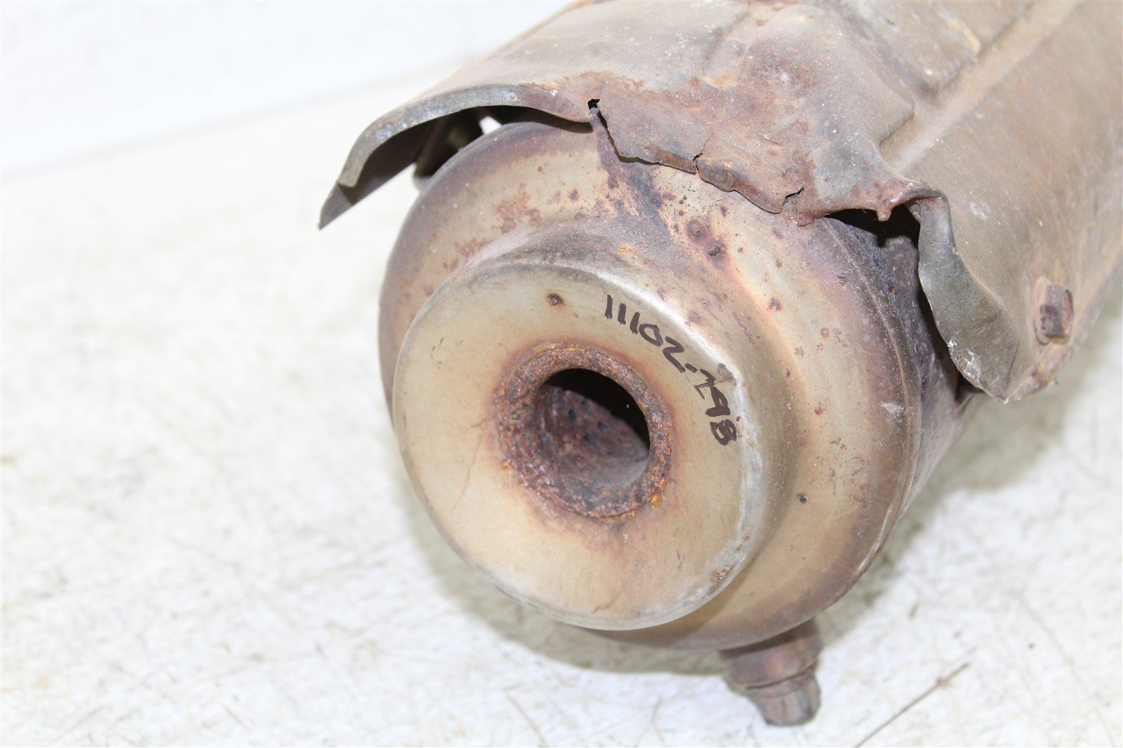 1997 Honda Foreman TRX 400 Exhaust Head Pipe Silencer Muffler 11102