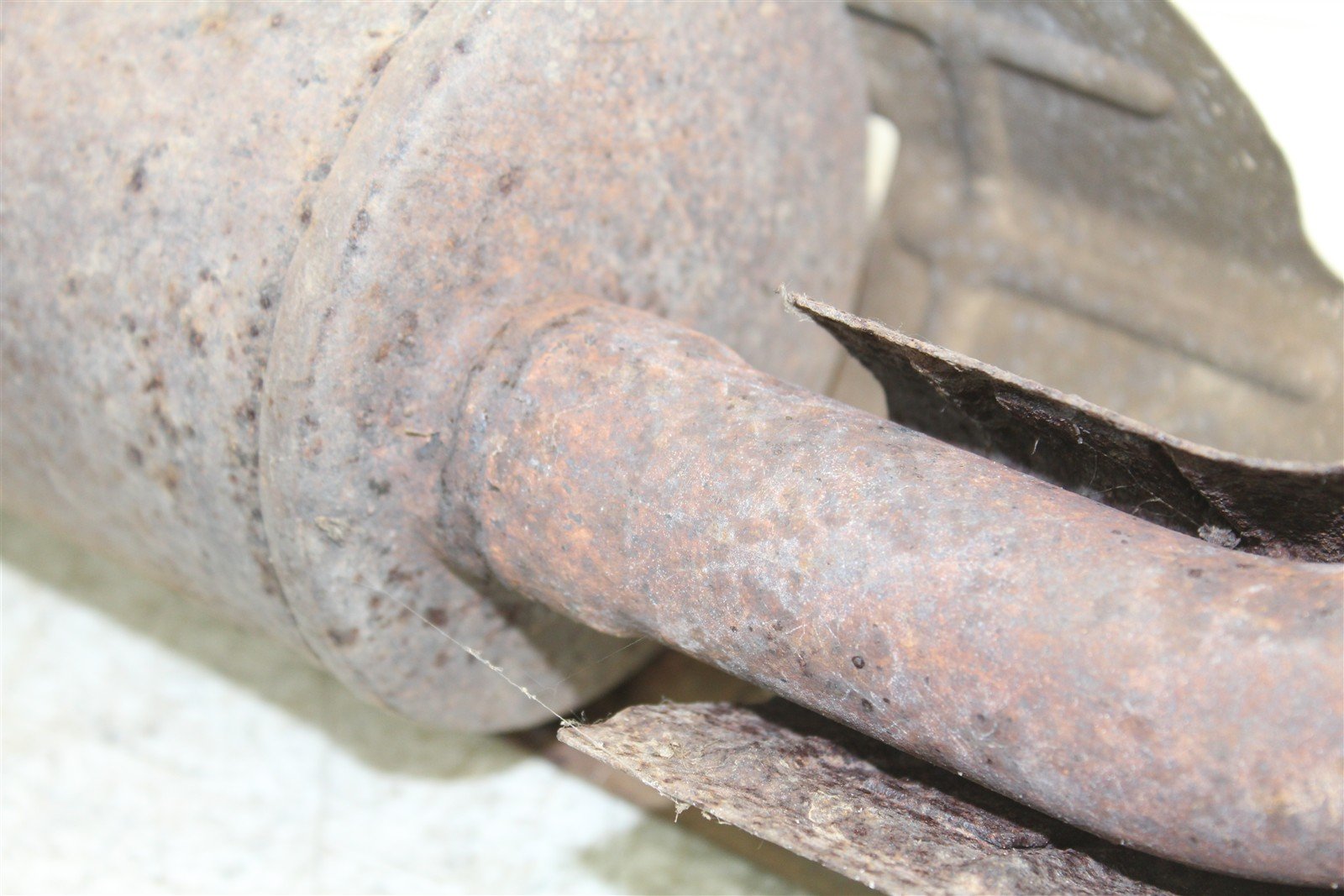 1997 Honda Foreman TRX 400 Exhaust Head Pipe Silencer Muffler 11102