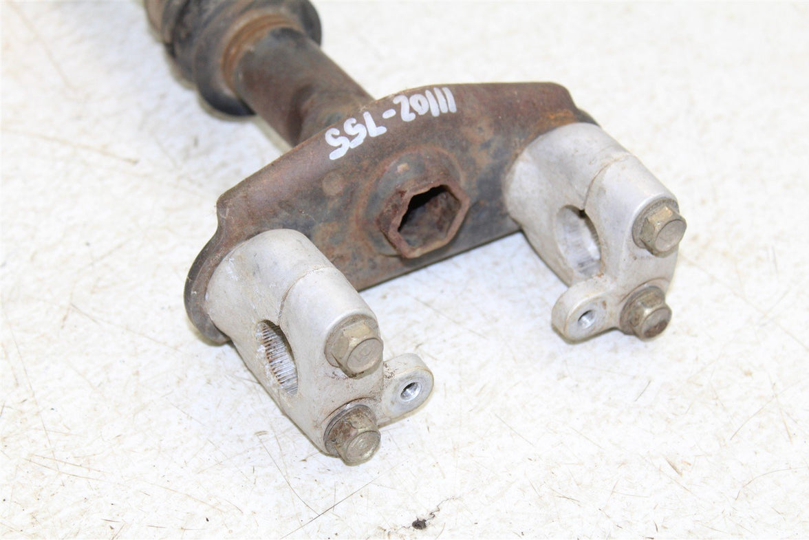 1997 Honda Foreman TRX 400 Steering Stem Shaft w/ Bar Mounts Clamps 11102