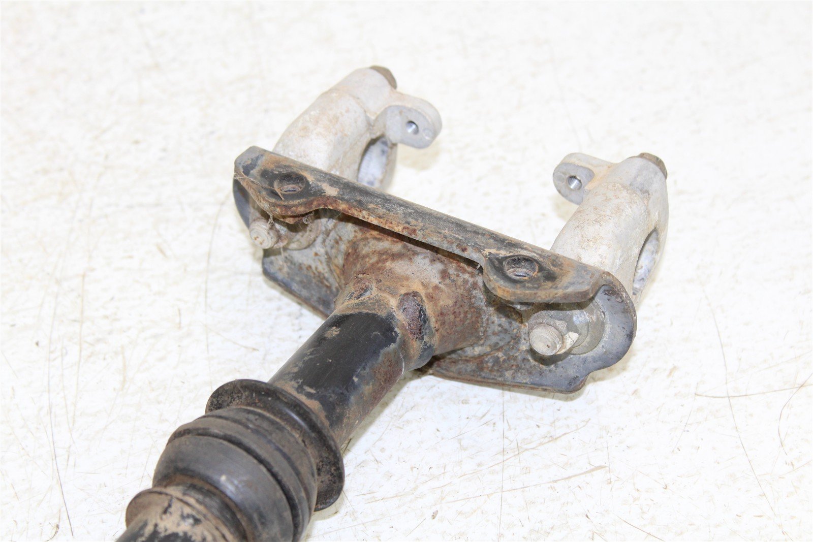 1997 Honda Foreman TRX 400 Steering Stem Shaft w/ Bar Mounts Clamps 11102