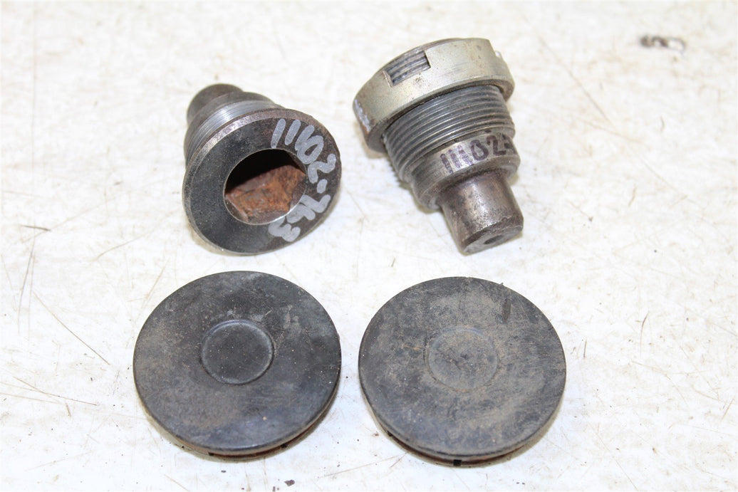 1997 Honda Foreman TRX 400 Swingarm Pivot Bolts Swing Arm Caps Nut 11102