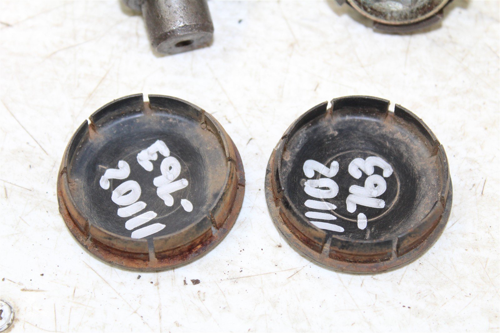 1997 Honda Foreman TRX 400 Swingarm Pivot Bolts Swing Arm Caps Nut 11102