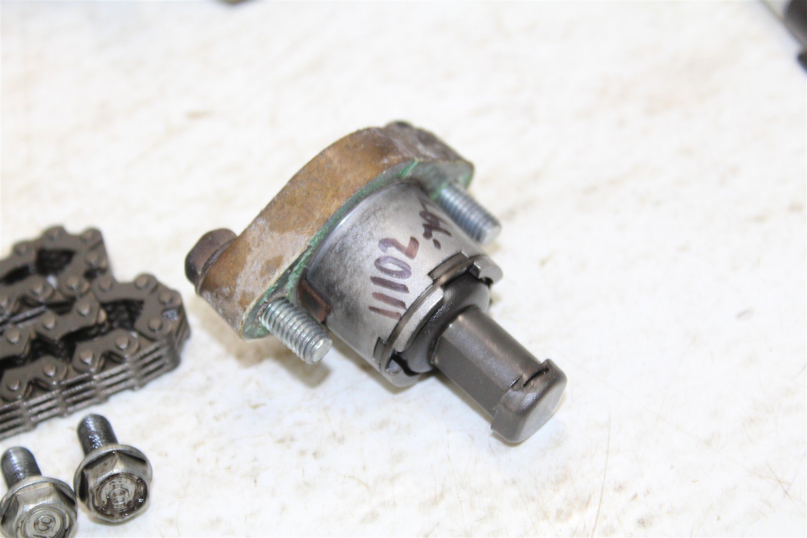 1997 Honda Foreman TRX 400 Timing Chain Guide Slides w/ Camshaft Tensioner 11102