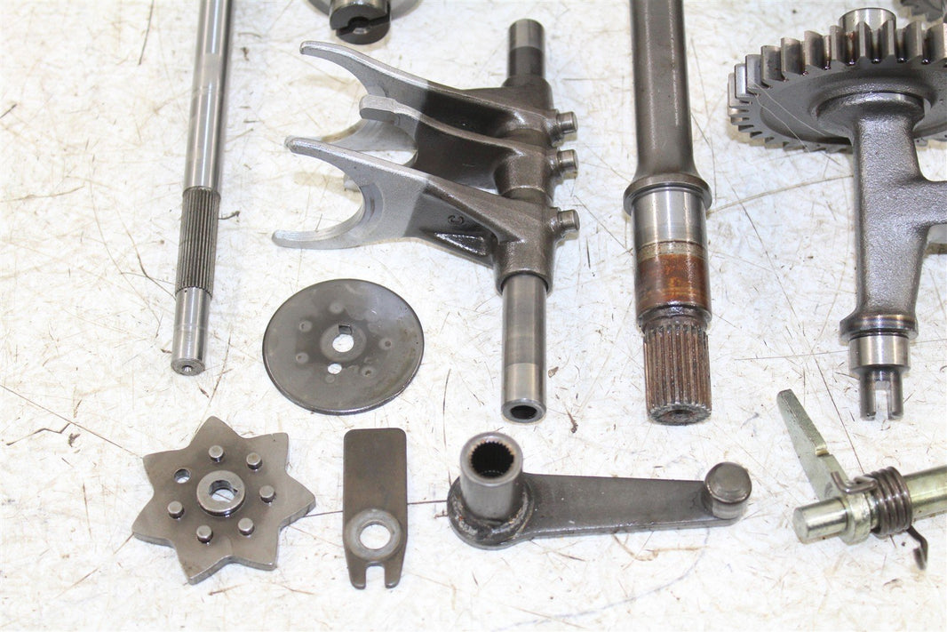 1997 Honda Foreman TRX 400 Transmission Gears Shift Shaft Forks Drum 11102