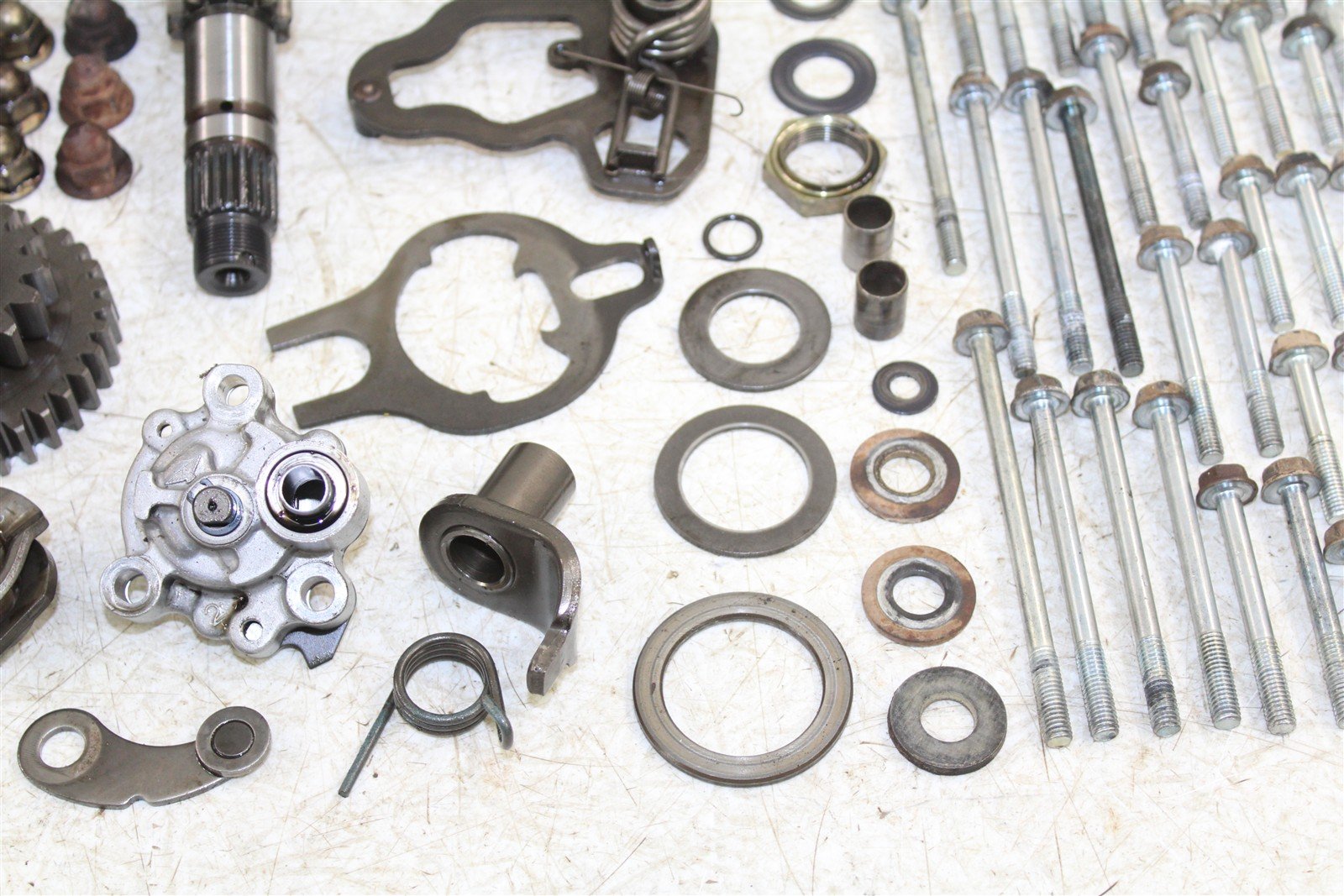 1997 Honda Foreman TRX 400 Transmission Gears Shift Shaft Forks Drum 11102