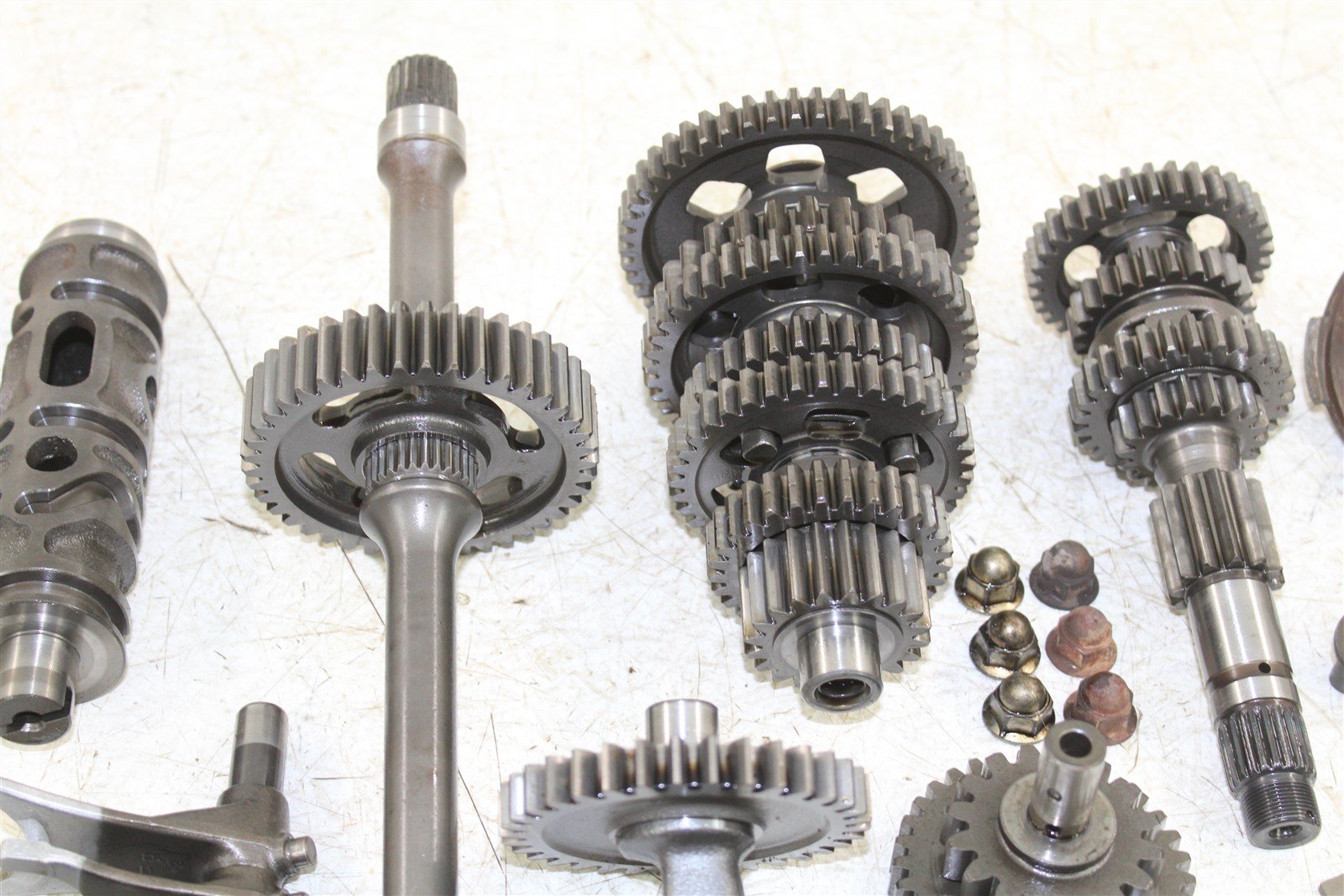 1997 Honda Foreman TRX 400 Transmission Gears Shift Shaft Forks Drum 11102