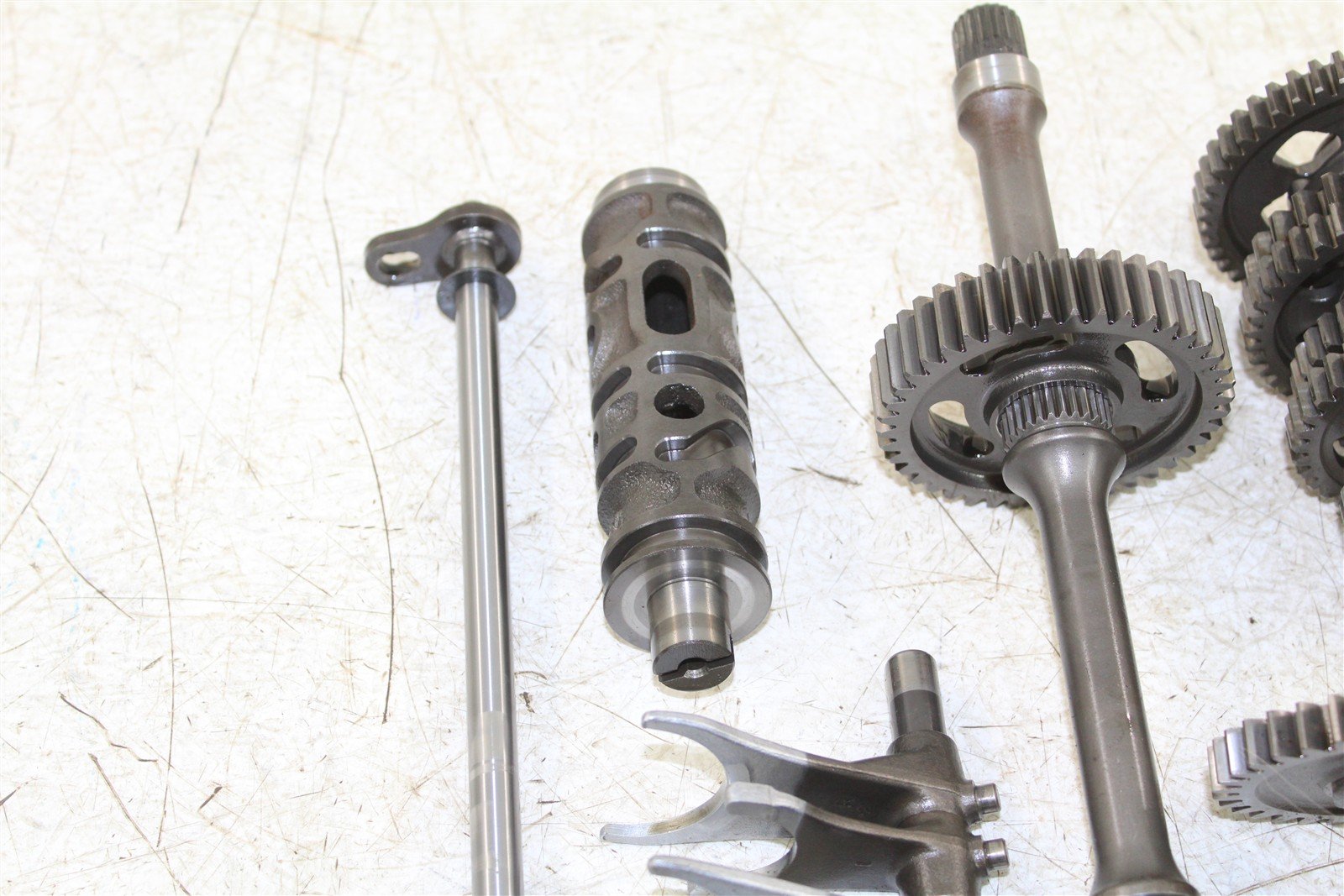 1997 Honda Foreman TRX 400 Transmission Gears Shift Shaft Forks Drum 11102