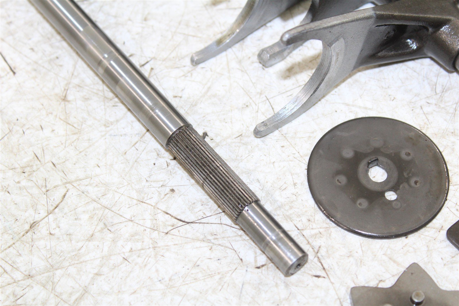 1997 Honda Foreman TRX 400 Transmission Gears Shift Shaft Forks Drum 11102