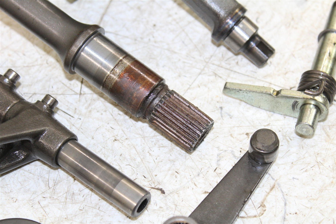 1997 Honda Foreman TRX 400 Transmission Gears Shift Shaft Forks Drum 11102