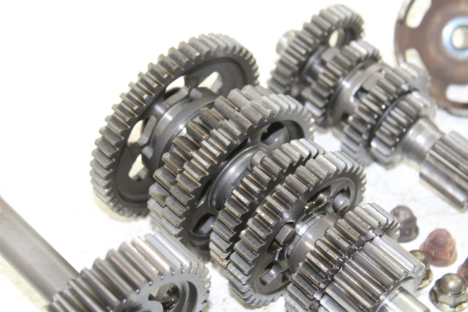 1997 Honda Foreman TRX 400 Transmission Gears Shift Shaft Forks Drum 11102