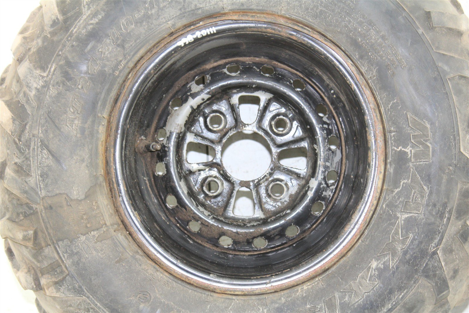 1997 Honda Foreman TRX 400 Rear Wheel Set Rims 11102