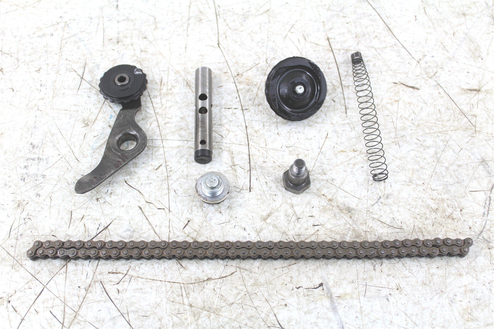 2005 Honda TRX 90 Timing Chain Guide Slides w/ Camshaft Tensioner 11103