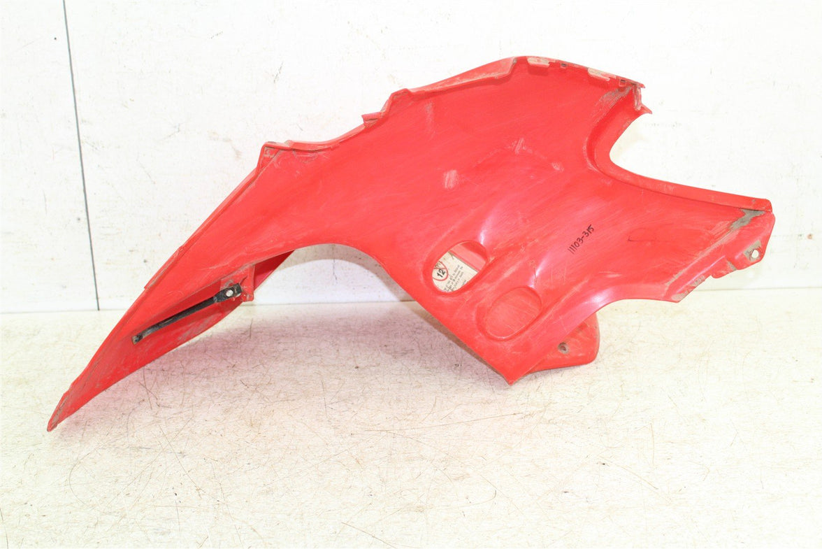 2005 Honda TRX 90 Front Right Fender Plastic 11103