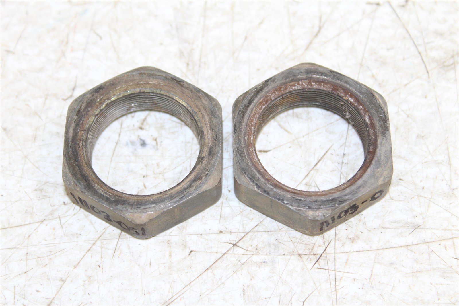 2005 Honda TRX 90 Rear Axle Lock Nuts 11103