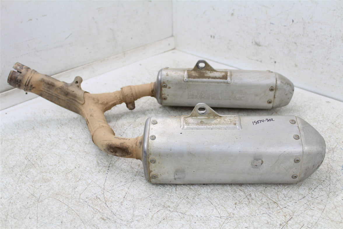 2014 Honda CRF 450R Exhaust Silencers Mufflers 15074