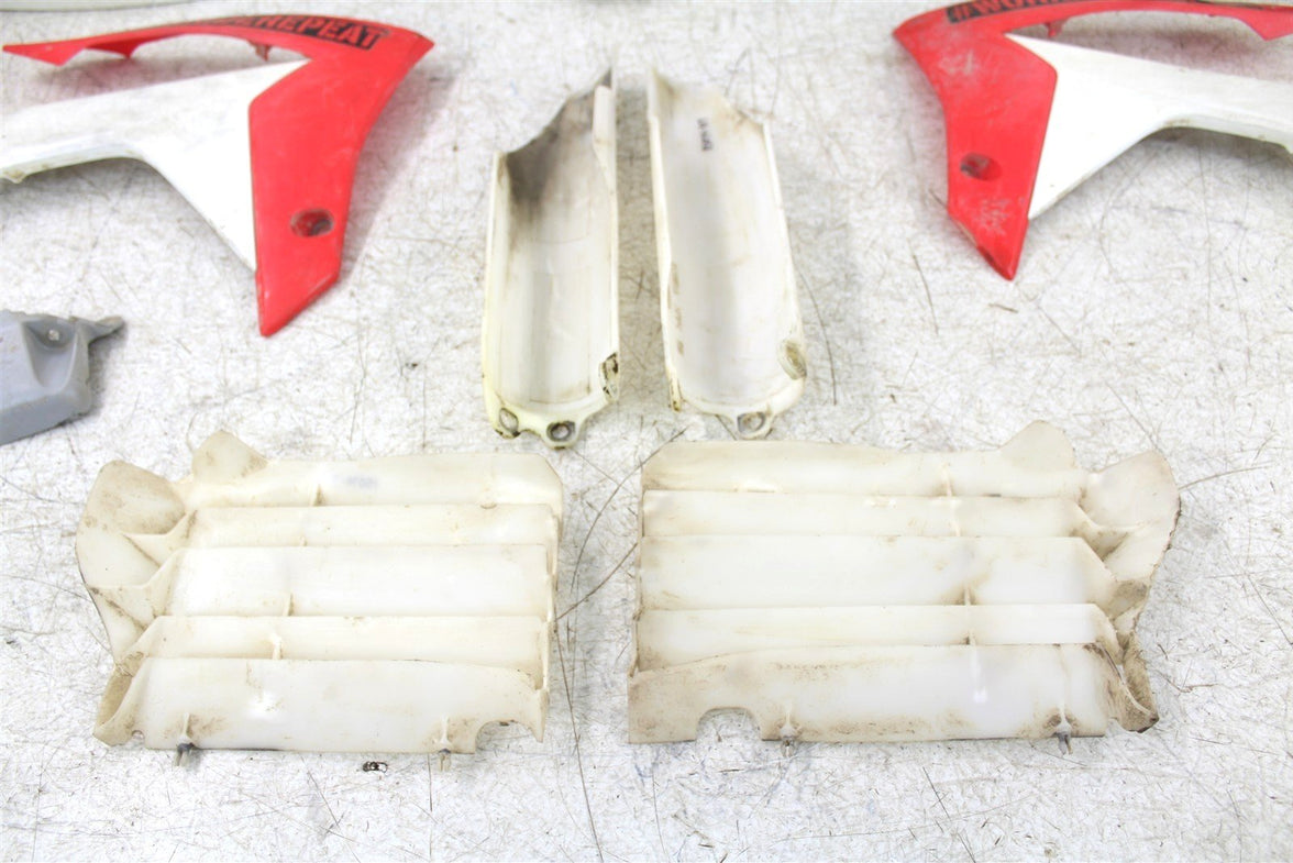 2014 Honda CRF 450R Plastic Set Rear Front Number Plate Tank Shrouds Guard 15074