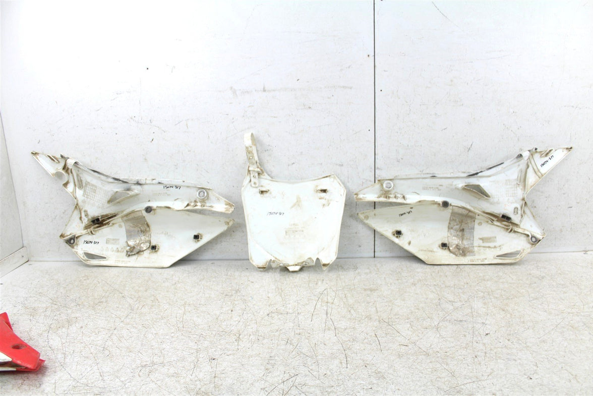 2014 Honda CRF 450R Plastic Set Rear Front Number Plate Tank Shrouds Guard 15074