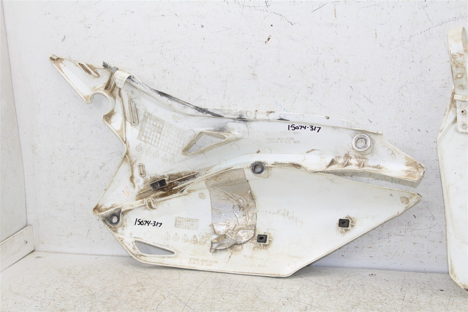 2014 Honda CRF 450R Plastic Set Rear Front Number Plate Tank Shrouds Guard 15074