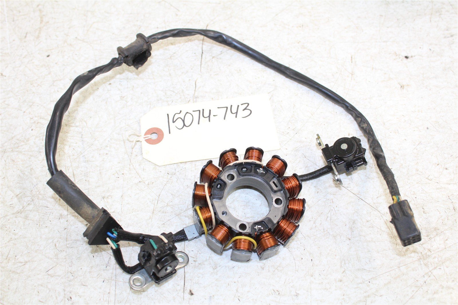 2014 Honda CRF 450R Stator Plate Magneto Coil 15074