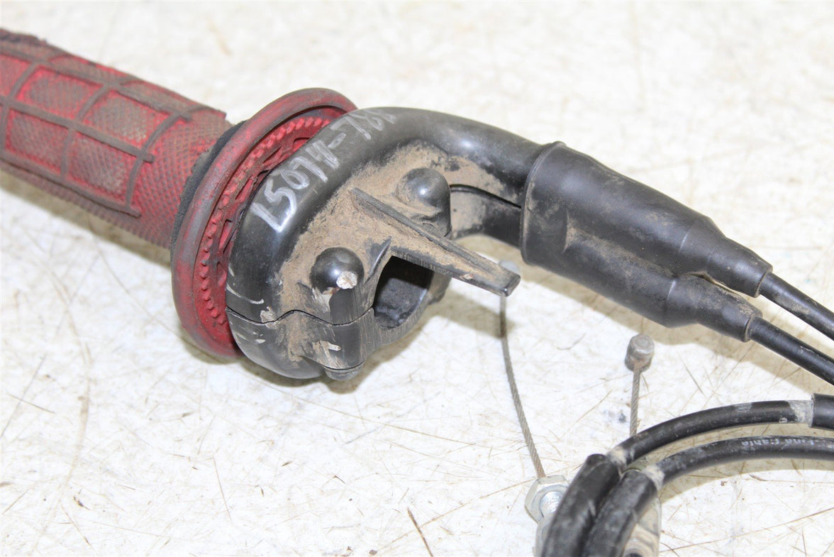 2014 Honda CRF 450R Throttle Housing Tube w/ Cables 15074