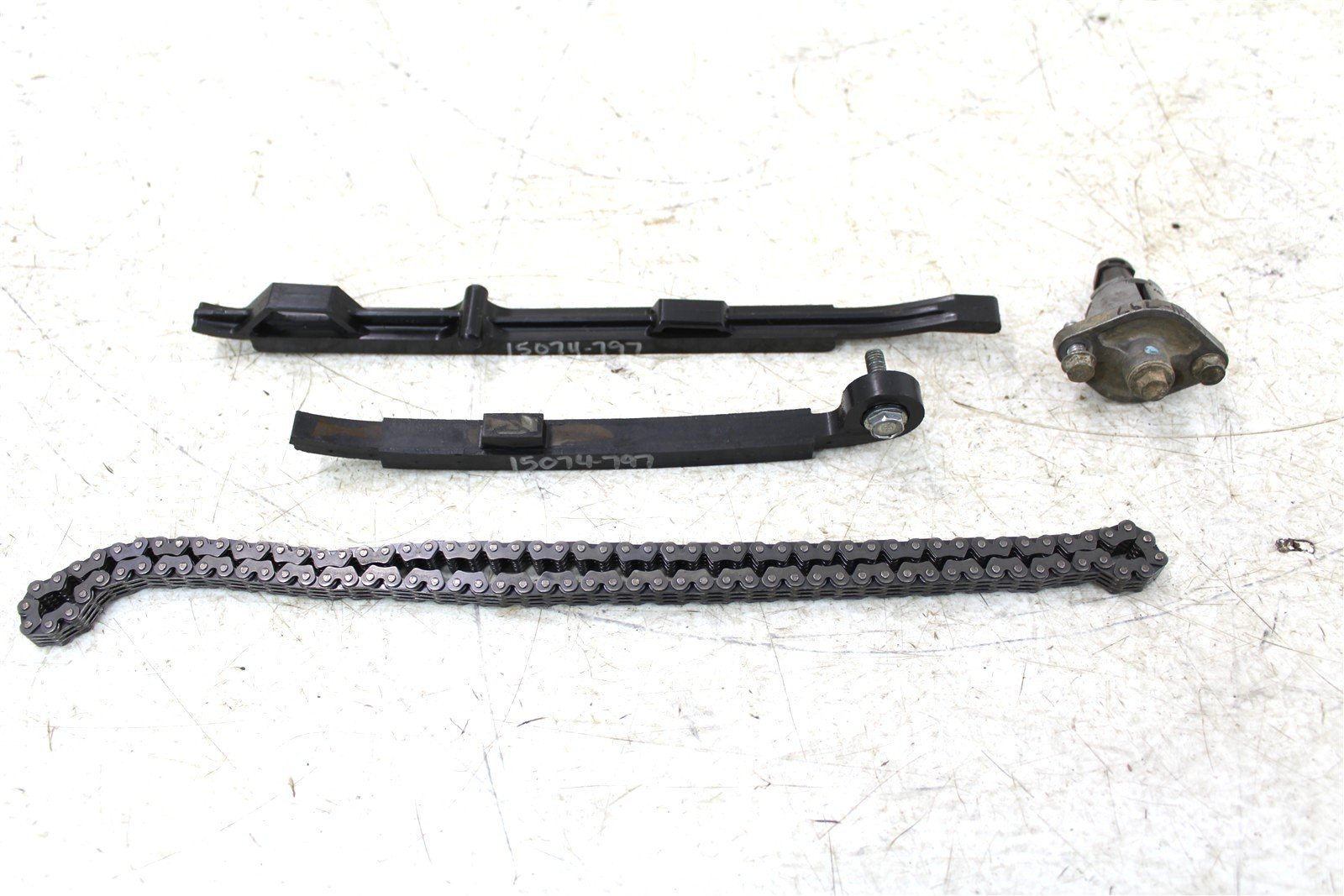 2014 Honda CRF 450R Timing Chain Guides Slides w/ Camshaft Tensioner 15074